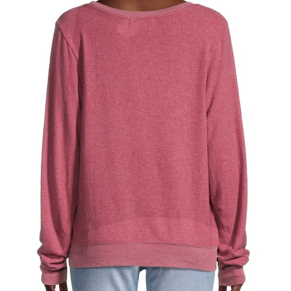 WILDFOX 'Stoned in Love' Slogan Sweatshirt - Picture 3 of 10